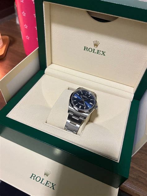 rolex 12600 blue|oyster perpetual 36.